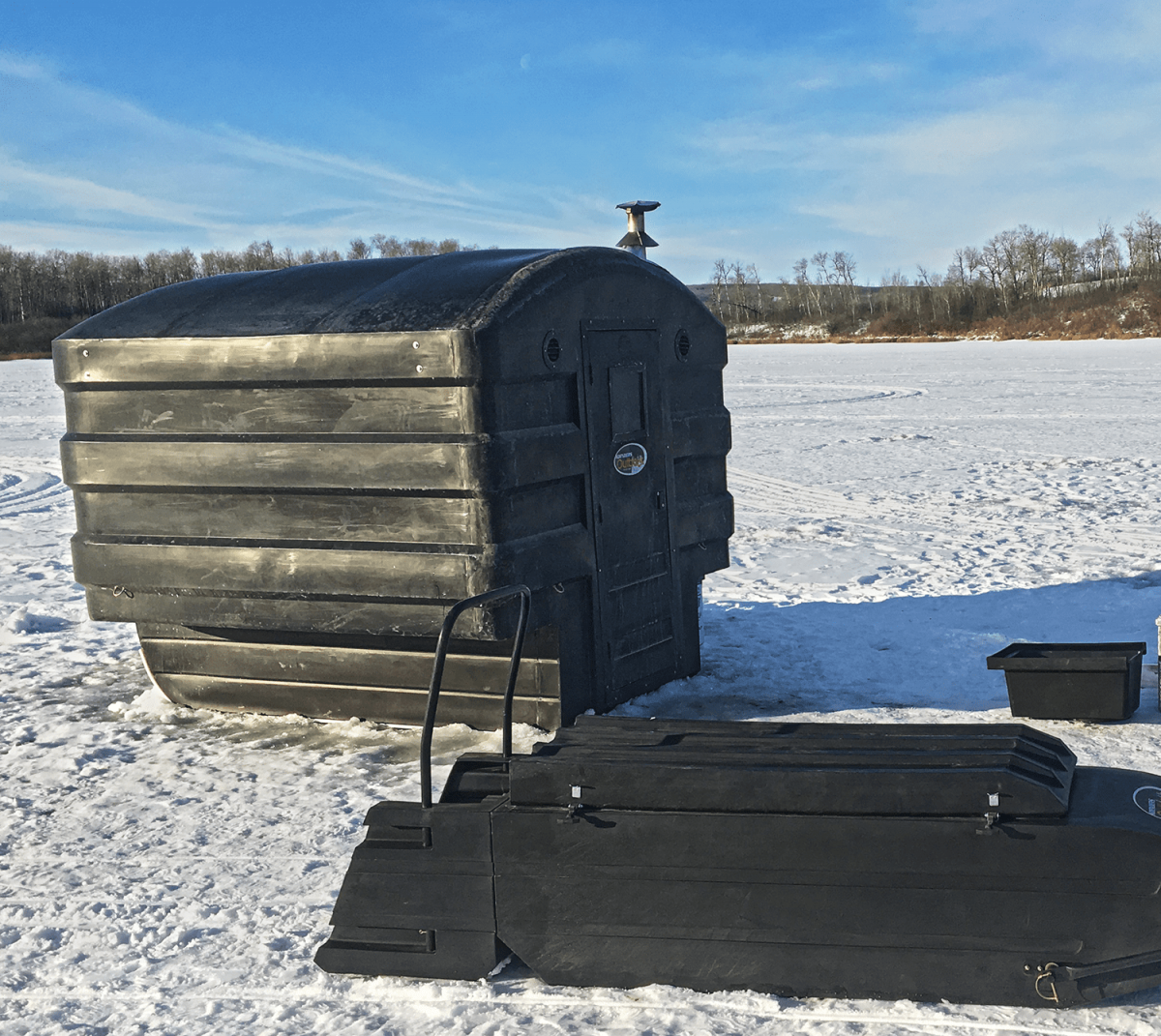 Plastic Ice Fishing Shack
