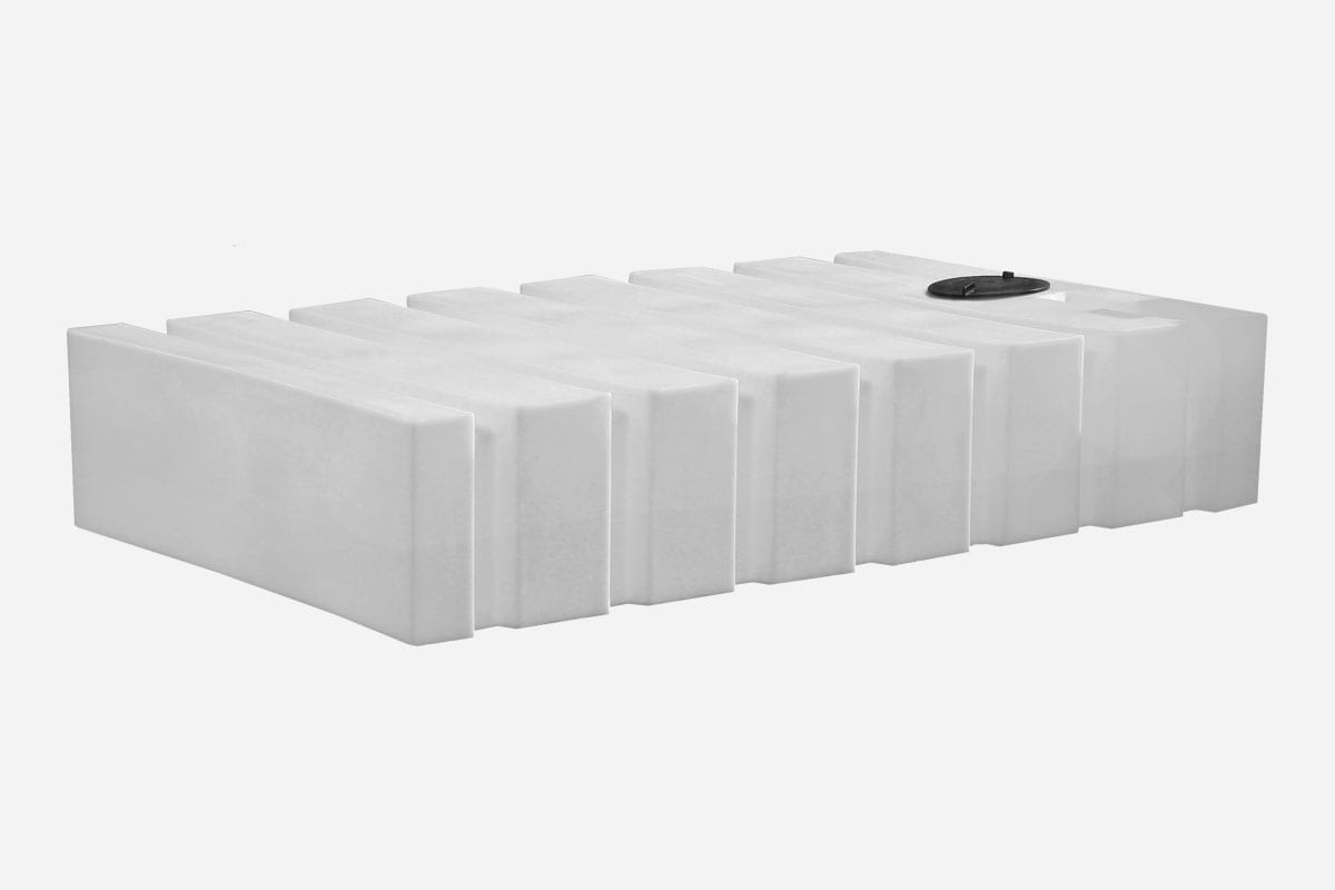 160 gal Low Profile Water Tanks