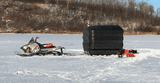 Plastic Ice Fishing Shack